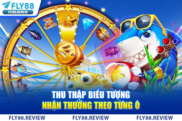 Thu thập biểu tượng nhận thưởng theo từng ô